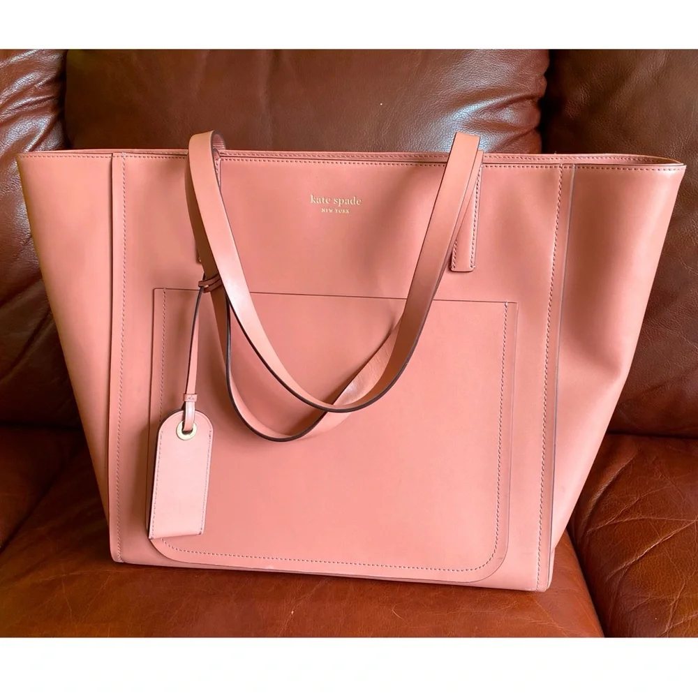 Kate Spade ♠️ pink tote bag 🌸 - Picture 1 of 13